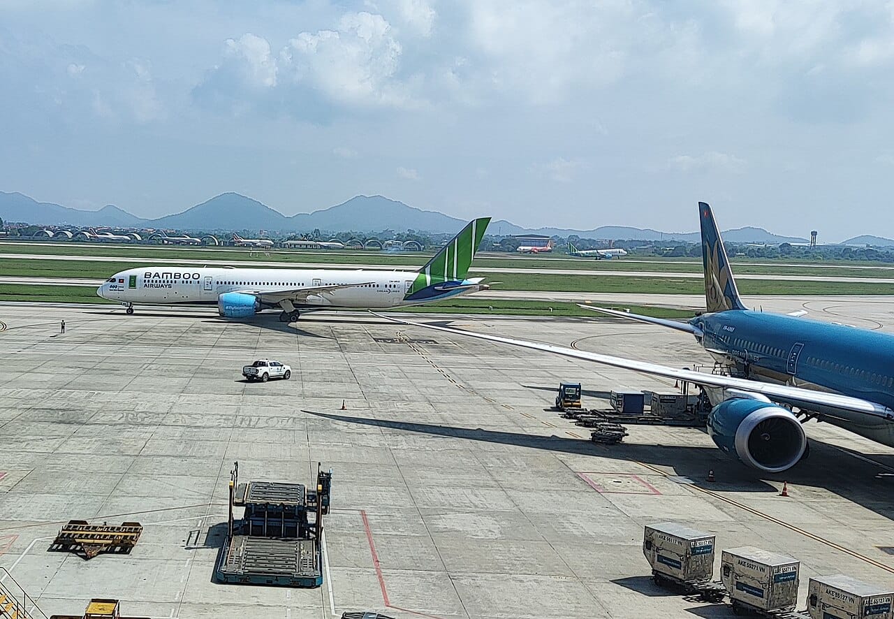 Đón xe tại sân bay Nội Bài và xác định đúng nhà ga