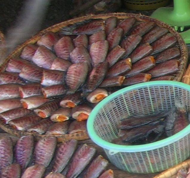 Khô cá sặc rằn minh họa cách mua thử lô nhỏ trước khi đặt khô cá sặc bổi Cà Mau