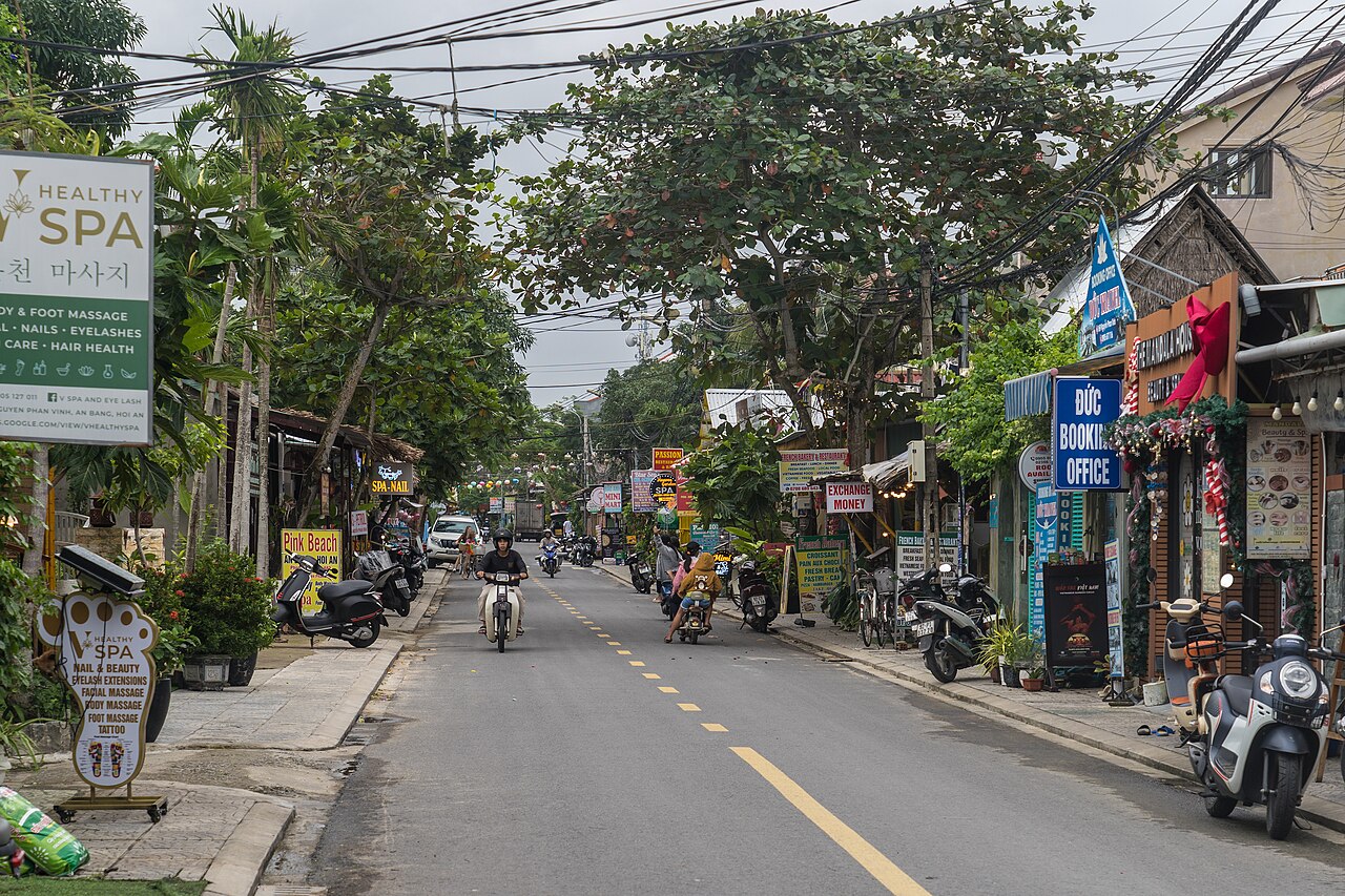 Tuyến phố Hội An minh họa bản đồ quyết định cho kinh nghiệm du lịch Hội An tự túc