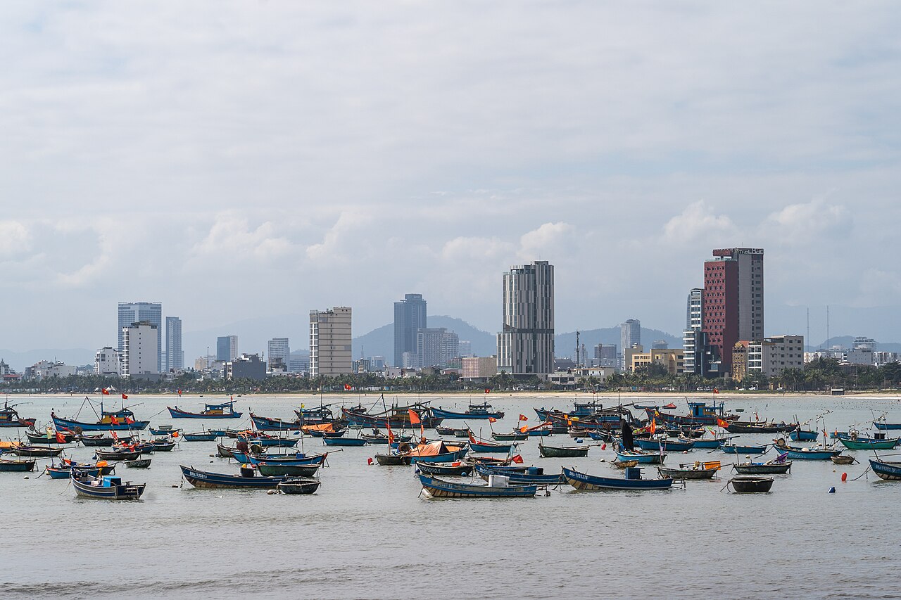 Khung cảnh Đà Nẵng minh họa việc xác nhận khu vực đón cho tour Hội An 1 ngày từ Đà Nẵng